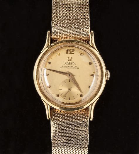 omega 14k watch|14k gold vintage Omega Watch.